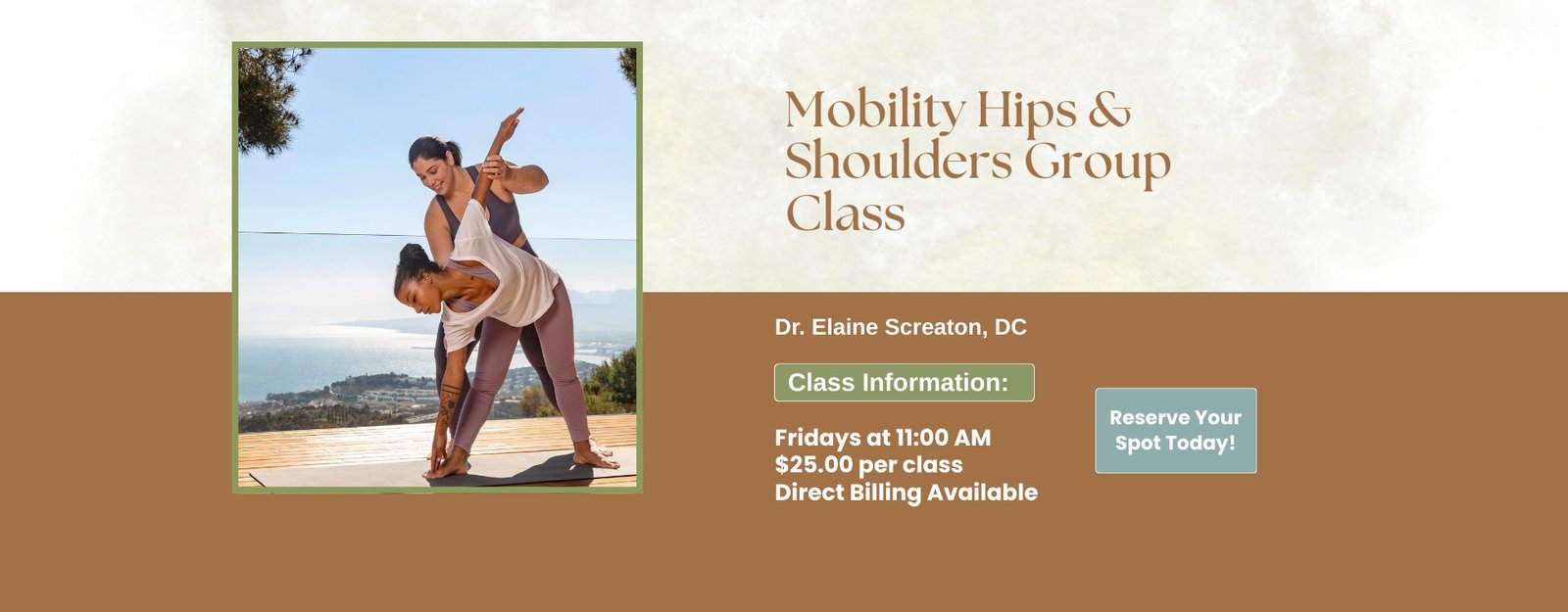 hips and shoulders group class in nw calgary